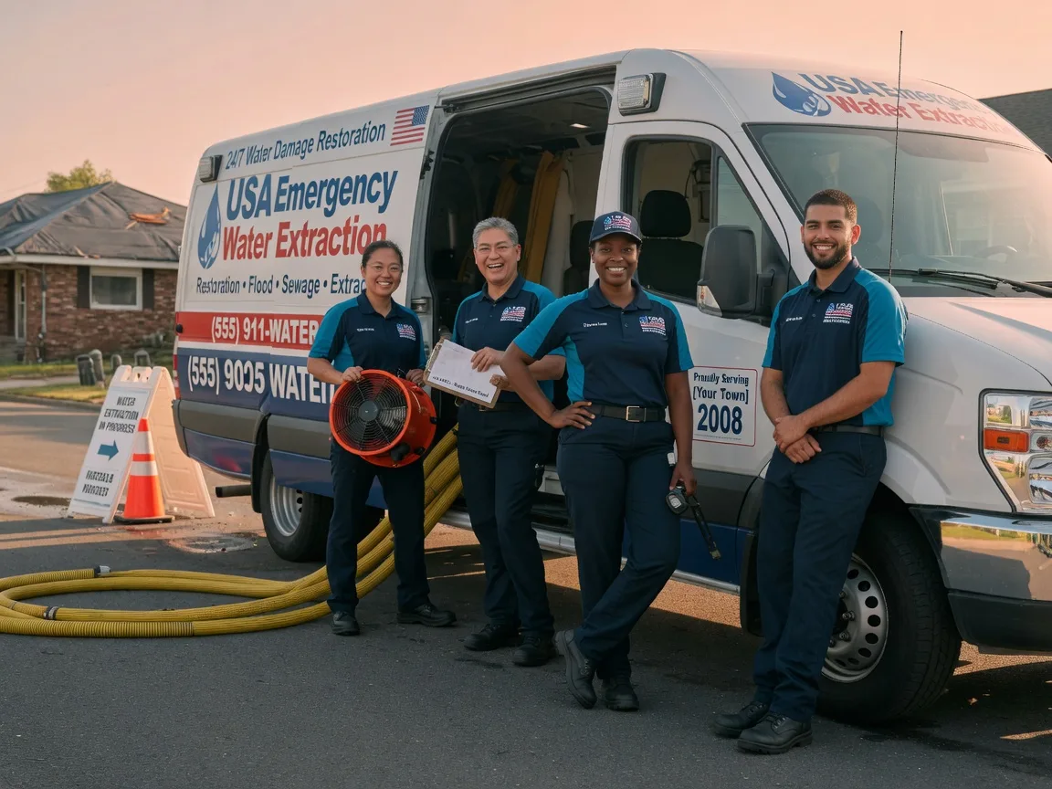 Emergency Water Removal company in Fisher, LA